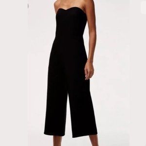 Aritzia Black Babaton Roshan Strapless Jumpsuit Size 4
